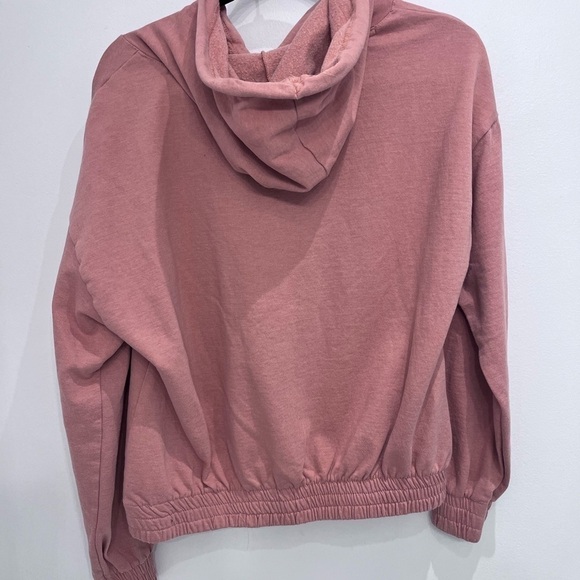 BEBE sport pink crop hoodies aize medium - Picture 4 of 8